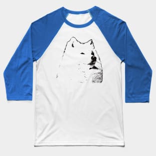 Samoyed Baseball T-Shirt